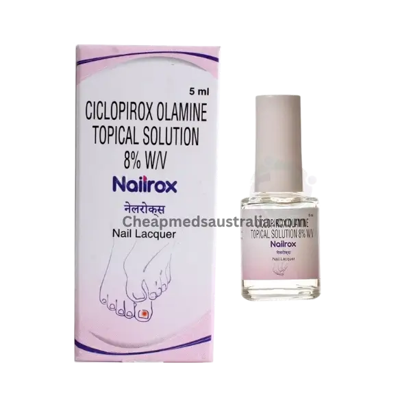 Nailrox Nail Lacquer 5 ml (Ciclopirox)