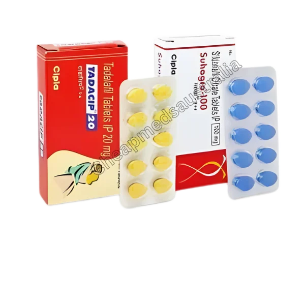 Buy ED Duo Pack by Cipla | Sildenafil & Tadalafil Combo Tablets