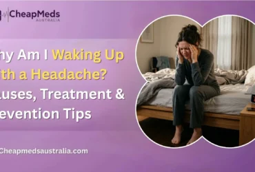 why do i wake up with a headache