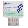 Cyclosporine 25 mg