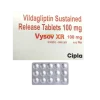 Vysov XR 100 Mg Tablet (Vildagliptin)