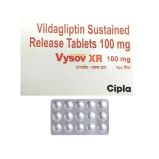 Vysov XR 100 Mg Tablet (Vildagliptin)