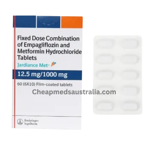 Jardiance Met 12.5 mg/1000mg Tablet Australia