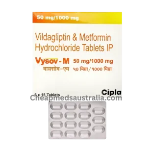 Vysov-M 50/1000 Mg Tablet